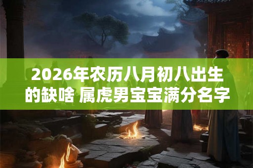 2026年农历八月初八出生的缺啥 属虎男宝宝满分名字 2026年农历八月初八出生的缺啥 属虎男宝宝满分名字
