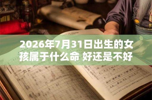 2026年7月31日出生的女孩属于什么命 好还是不好 2026年7月31日出生的女孩属于什么命 好还是不好