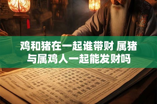 鸡和猪在一起谁带财 属猪与属鸡人一起能发财吗