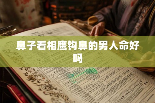 鼻子看相鹰钩鼻的男人命好吗
