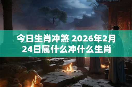 今日生肖冲煞 2026年2月24日属什么冲什么生肖