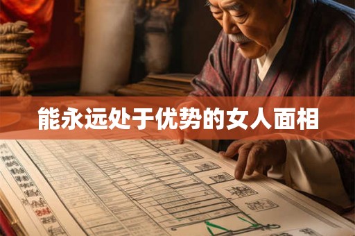 能永远处于优势的女人面相