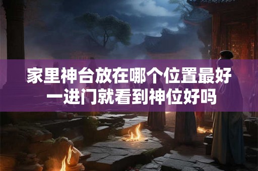 家里神台放在哪个位置最好 一进门就看到神位好吗