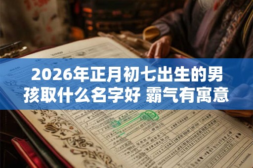 2026年正月初七出生的男孩取什么名字好 霸气有寓意的名字推荐 2026年正月初七出生的男孩取什么名字好 霸气有寓意的名字推荐