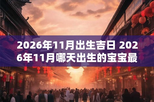 2026年11月出生吉日 2026年11月哪天出生的宝宝最好