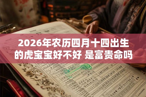 2026年农历四月十四出生的虎宝宝好不好 是富贵命吗